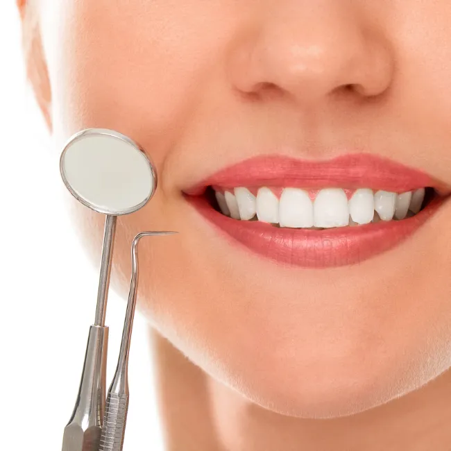 Dental Care with Titanium Implants and Zirconium Crowns